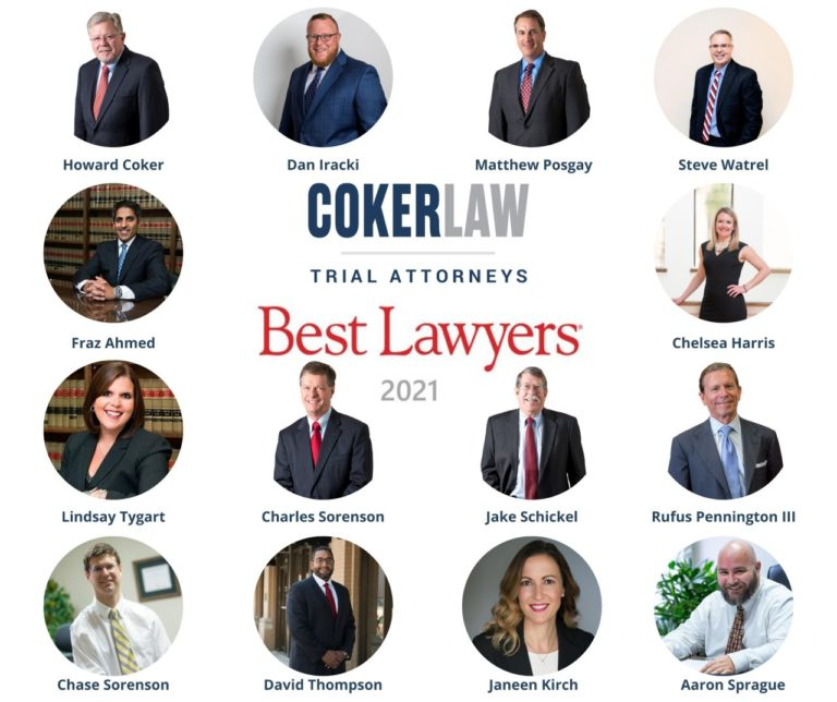 Coker Law attorneys included among The Best Lawyers in America